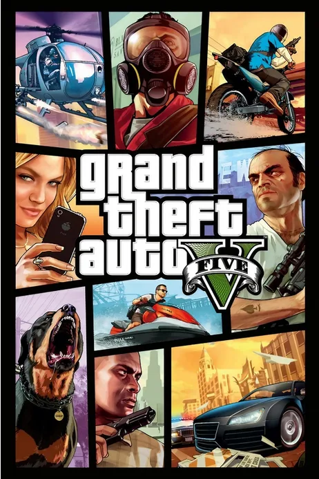Grand Theft Auto V cover art